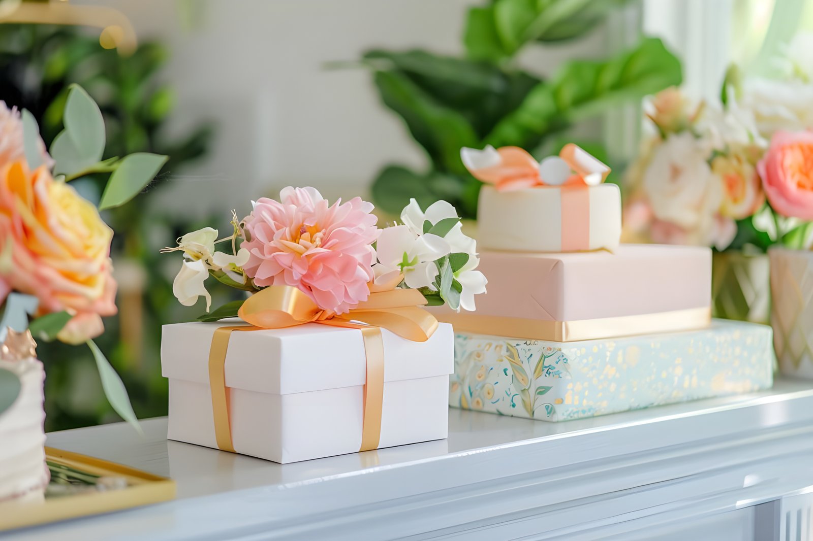 Elegant Bridal Shower Decor