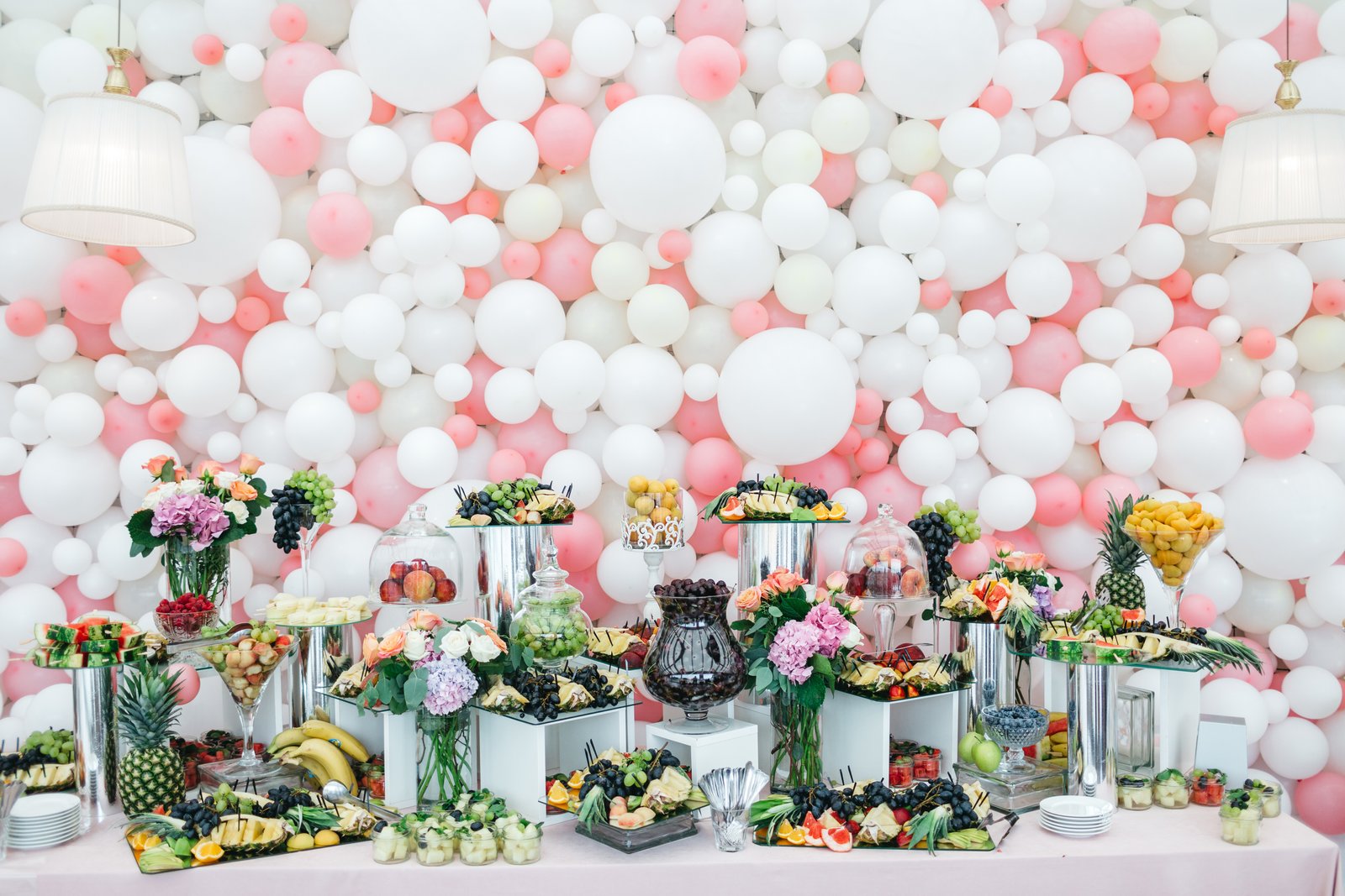 Balloon decor for bride-to-be